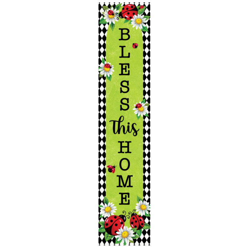 Ladybug Diamond Yard Expression Sign