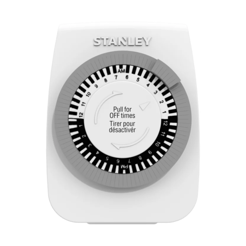 Stanley 1-Outlet 24 Hour Pin Timer