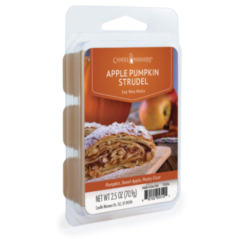 Apple Pumpkin Strudel Wax Melts - 6 cubes