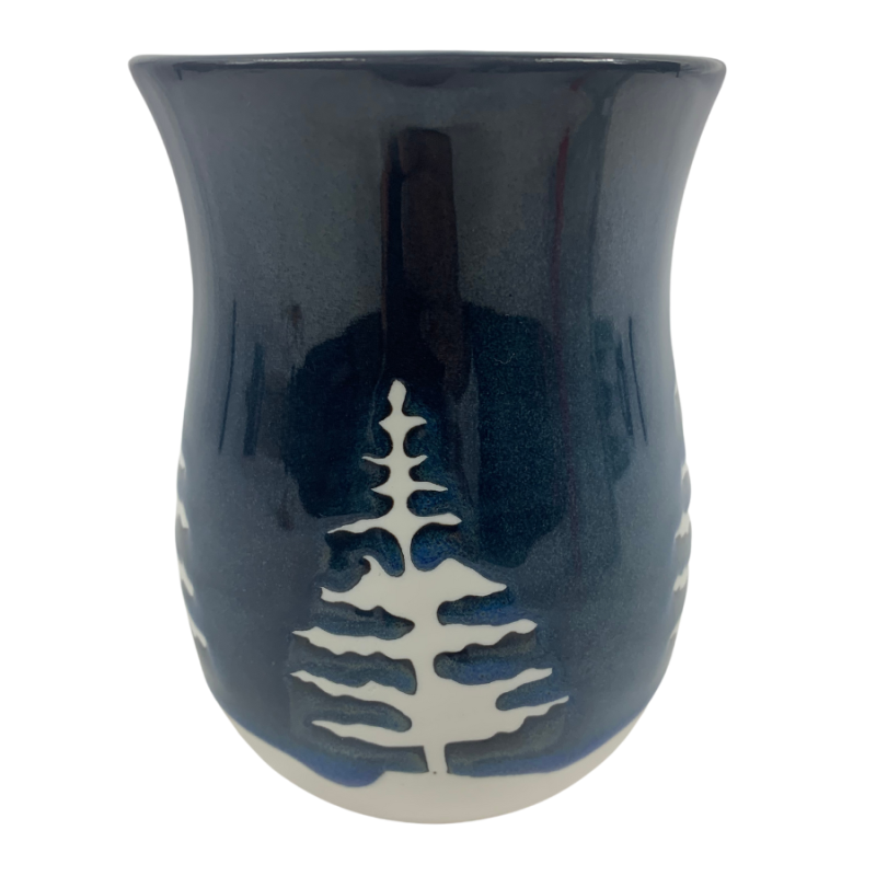 16oz Blue Evergreen Cozy Mug