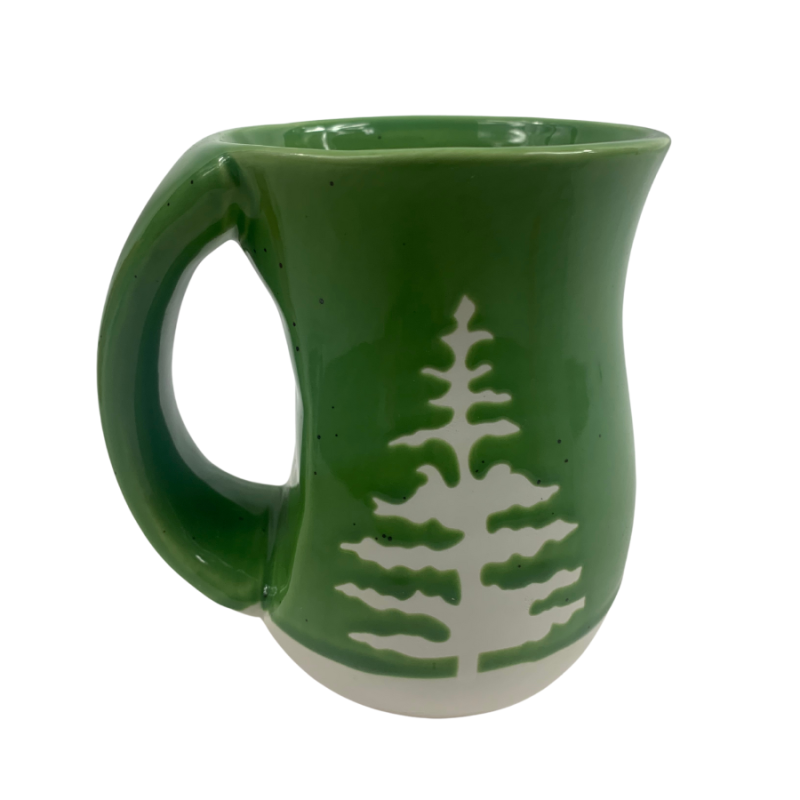 16oz Green Evergreen Cozy Mug