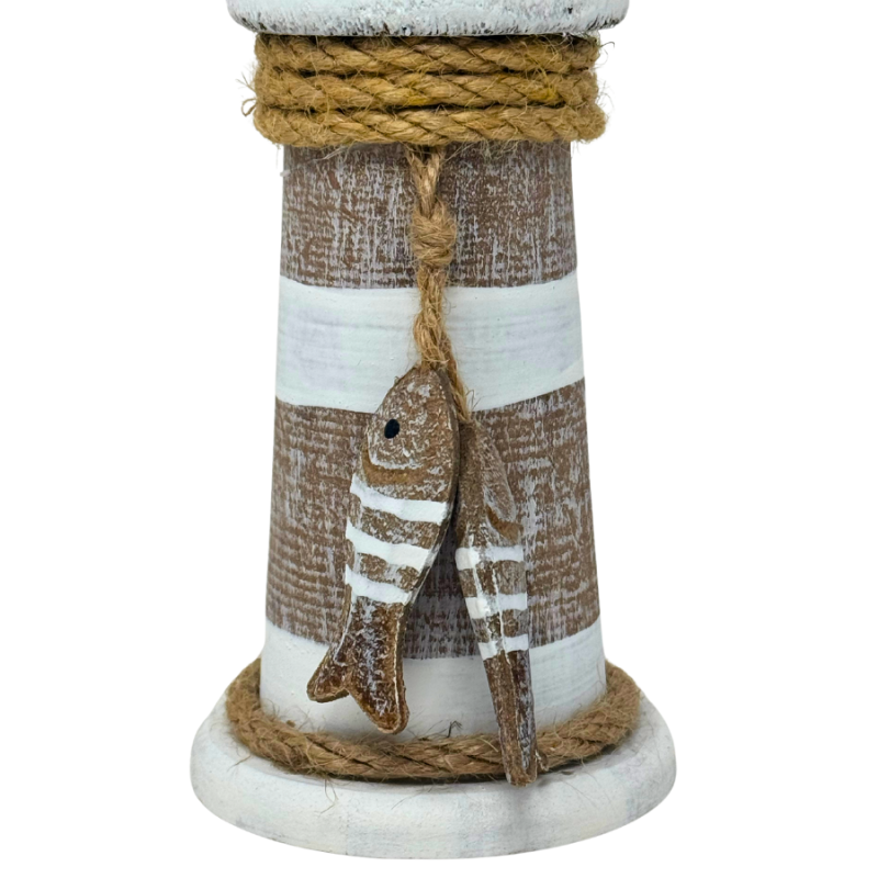 10" Wooden Light House