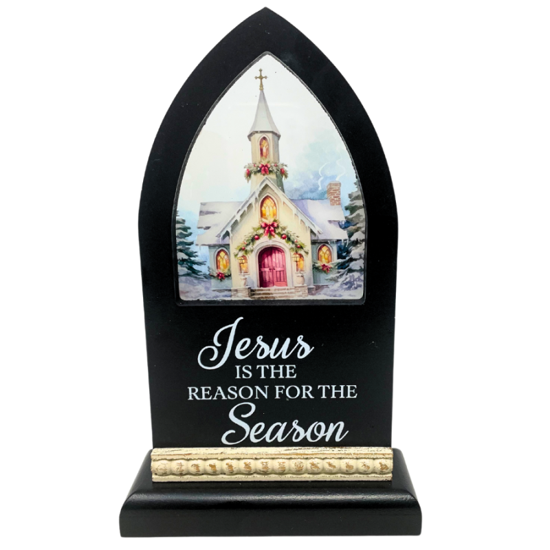 Beaded Window - Jesus Is The Reason Plaque