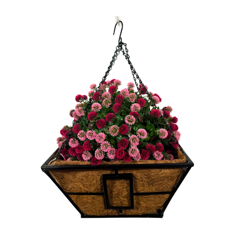 14" Square Hanging Basket