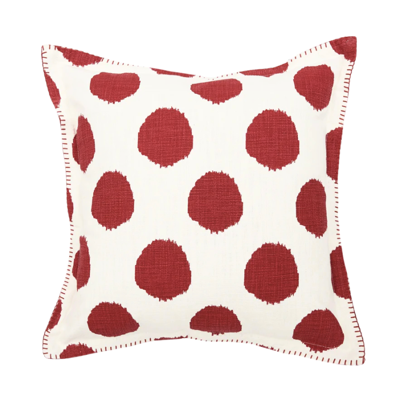 20" Ruby Dot Pillow