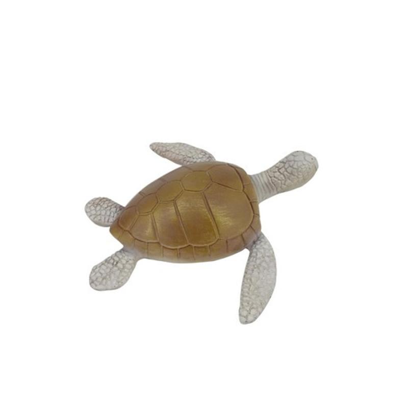 Medium Resin Sea Turtle - Natural | Sculptures & Figurines