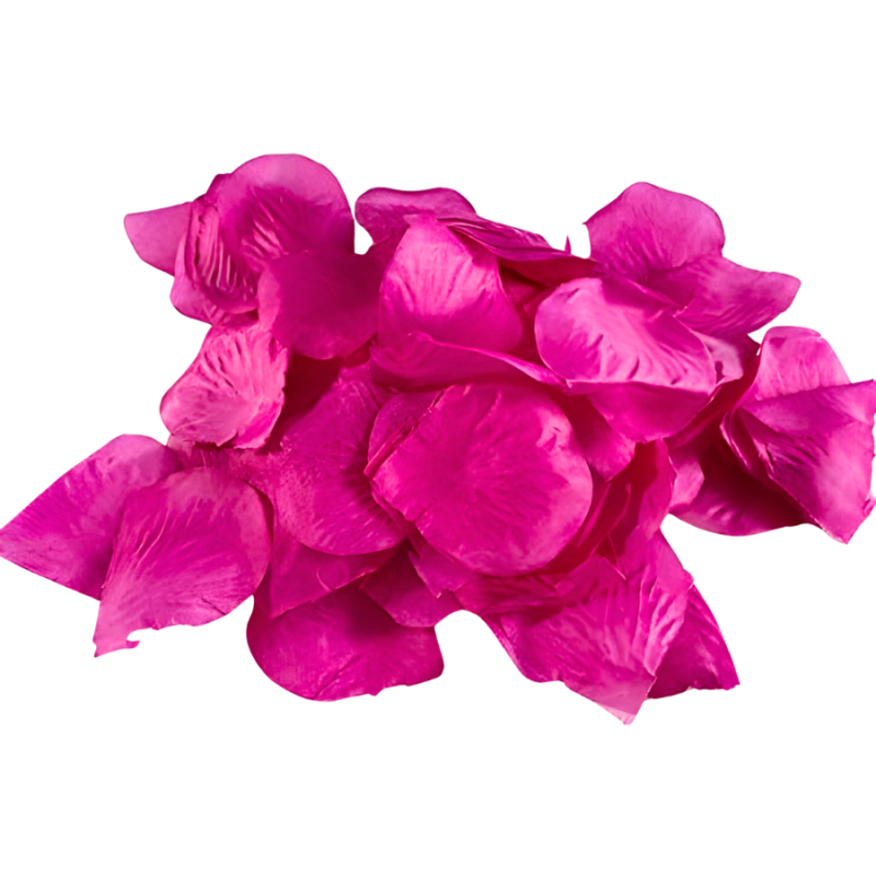 Artificial Rose Petals - Fuchsia