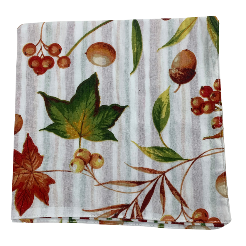 2-Sided Autum Leaves Napkin