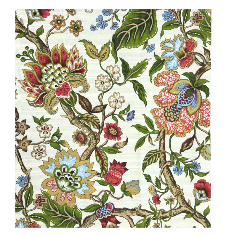 19" Double Sided Natural Floral Napkin