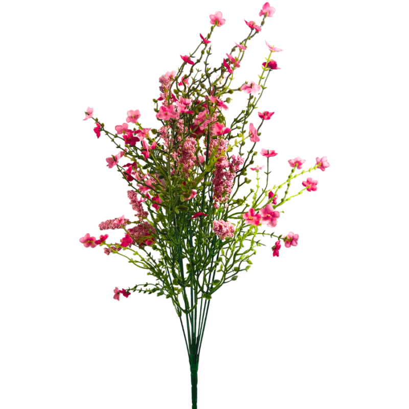 20" Baby's Breath & Lavender Filler Bush - Pink