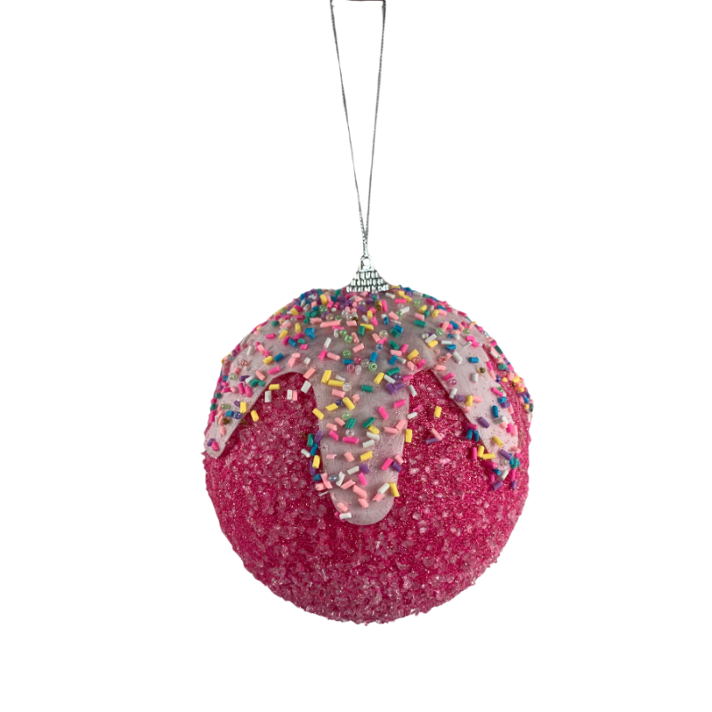 5" Candy Ball Ornament