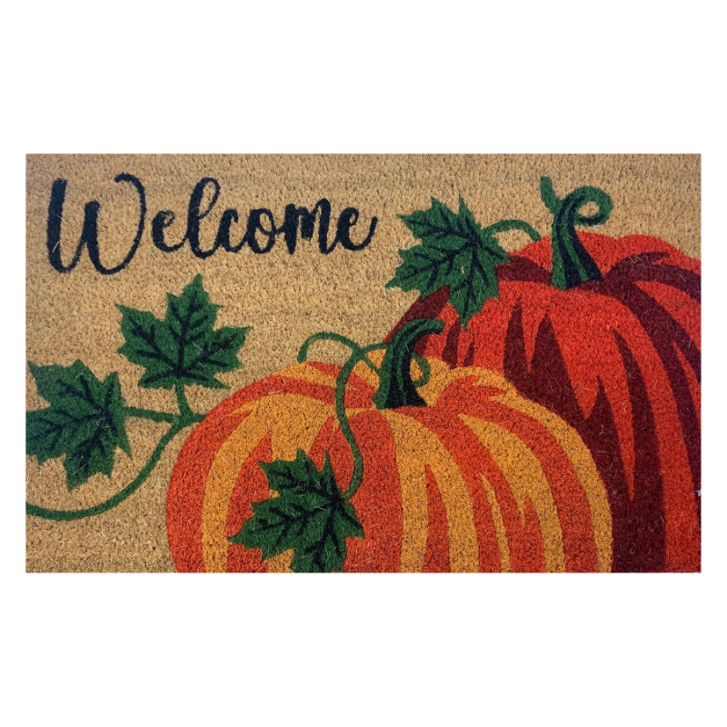 Pumpkin Patch 18 x 30 Coir Rug