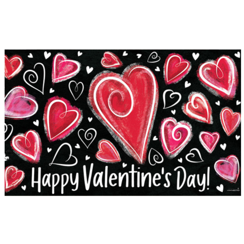 Valentine Heart Dance Doormat