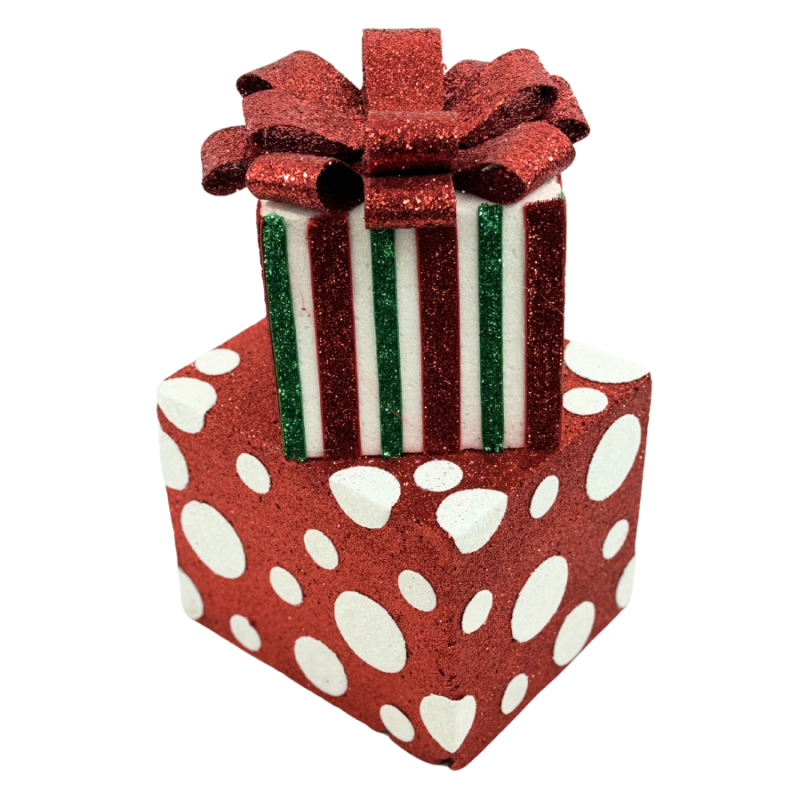 7"x12" Christmas Stacked Gift Box