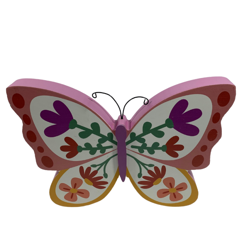 Spring Butterfly Block - Purple