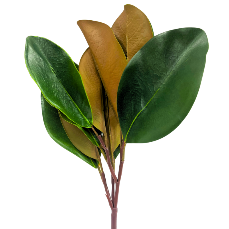 16" Natural Touch Magnolia Leaf Spray