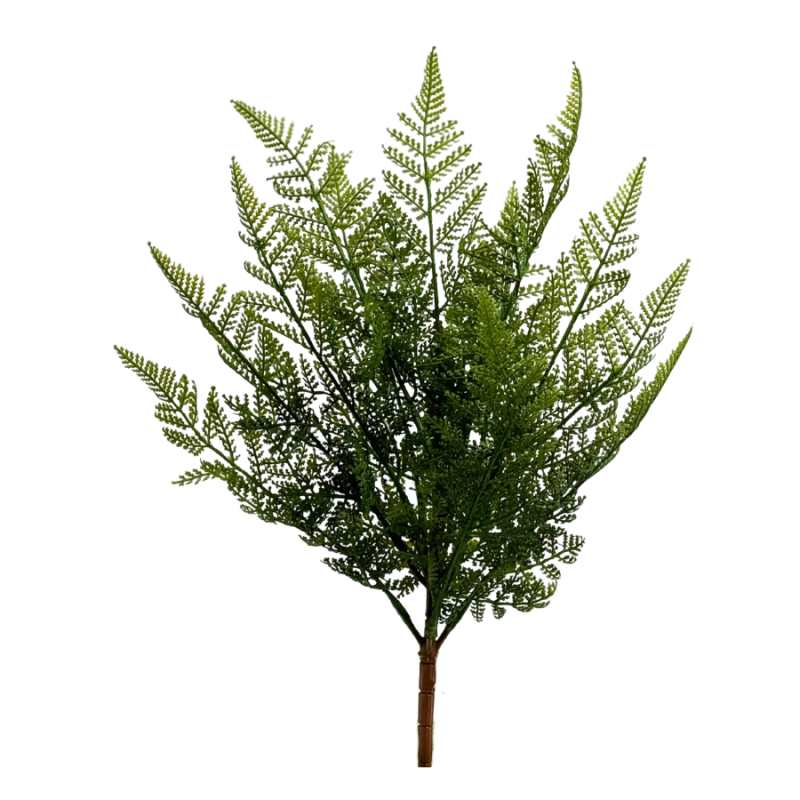 17" Fern Bush Green