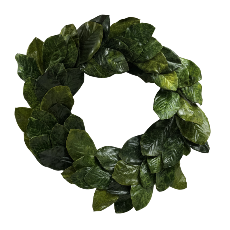 30" Magnolia Leaf Wreath