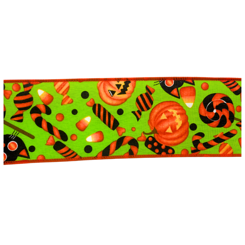 2.5" x 10yd Halloween Theme Ribbon