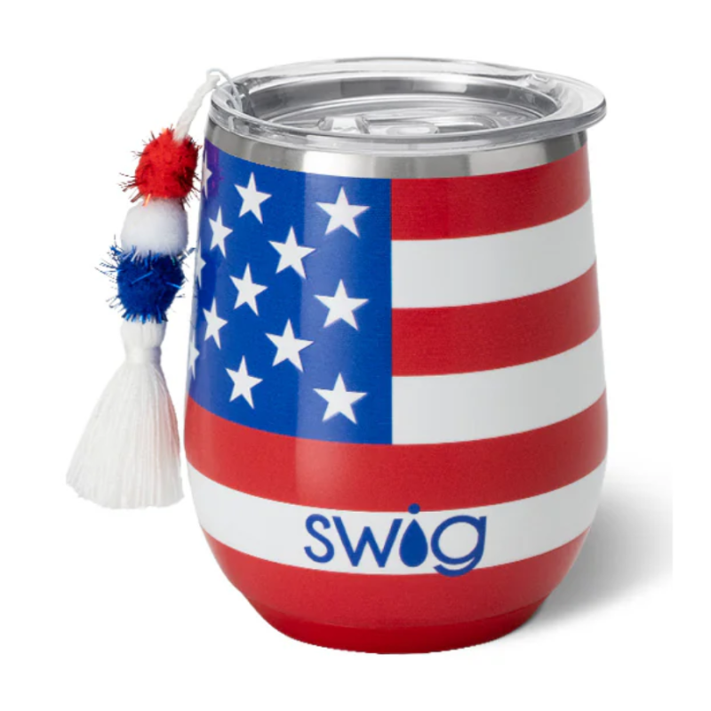 14oz Swig All American Stemless Wine Cup