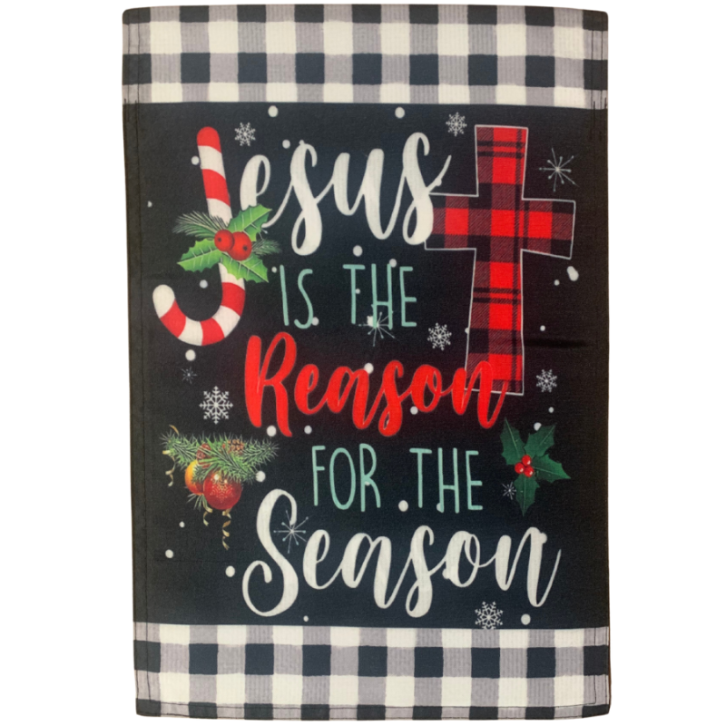 Jesus is the Reason Garden Flag