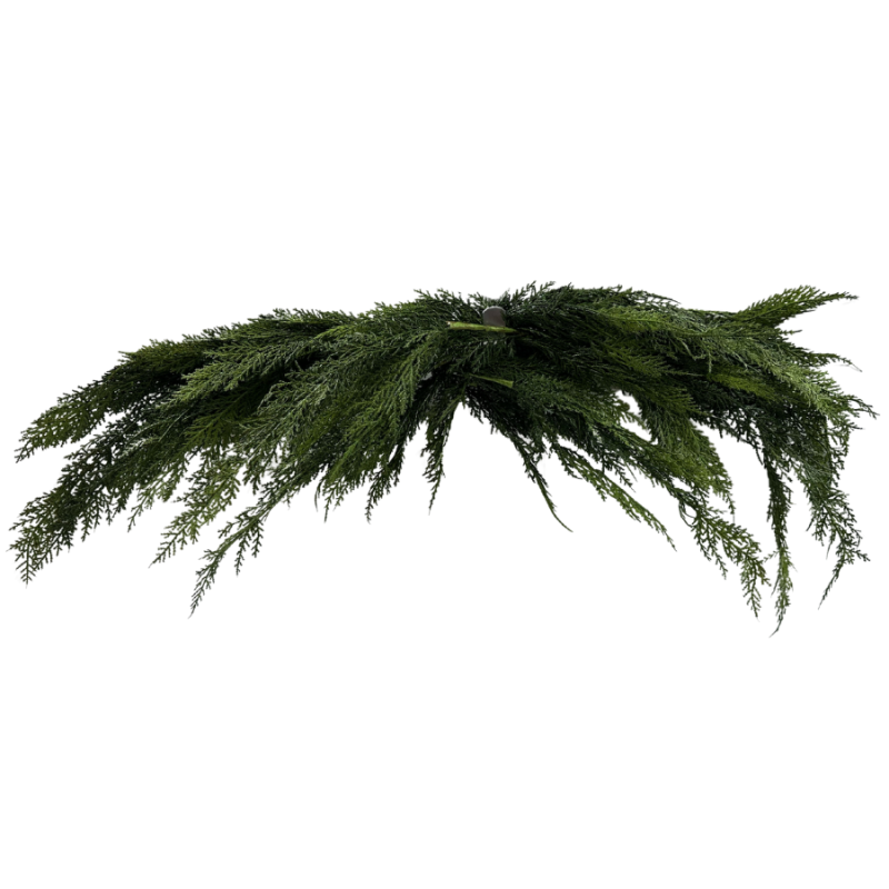 4' Mantle Swag Cedar