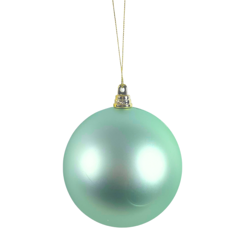 4" Matte Mint Green Ball Ornament